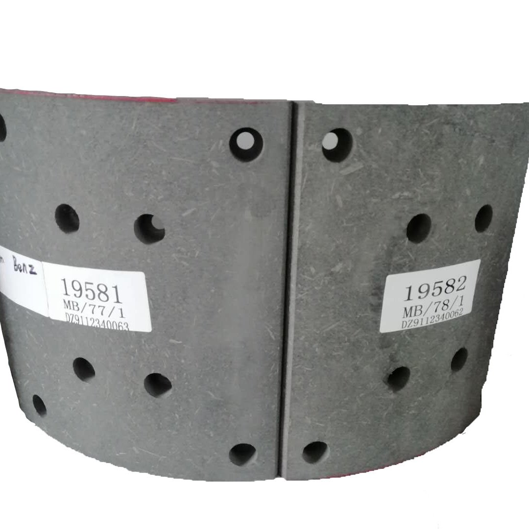 Top Brand and Quality Semi-metallic Brake Pad / Brake Lining for Sale 19581/582
